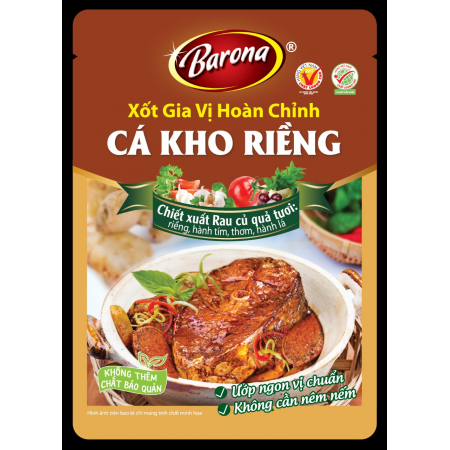 Xốt gia vị Cá kho riềng